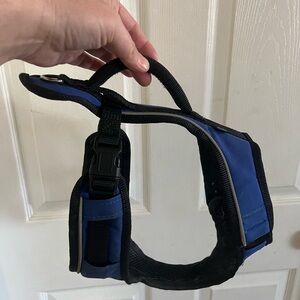 Blue PetSafe Dog Harness with Handle, size small